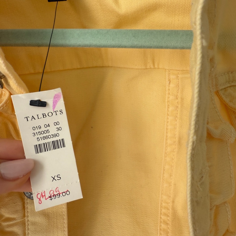 Talbots Sunny Yellow Jacket - Picture 3 of 3
